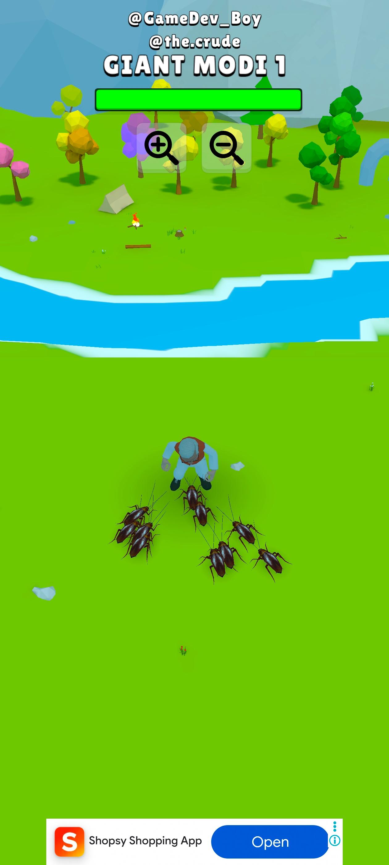 Screenshot 3 of Modi Vs Cocroaches Apk