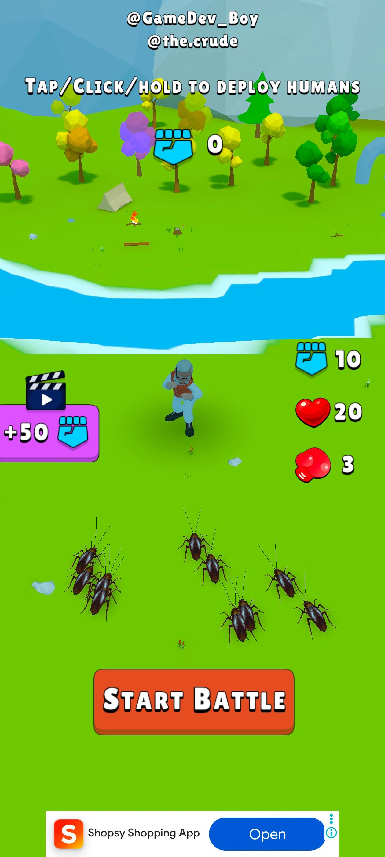 Screenshot 2 of Modi Vs Cocroaches Apk